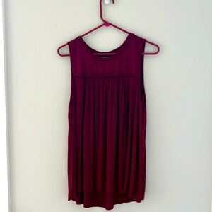 Knox Rose sleeveless brick red top size M